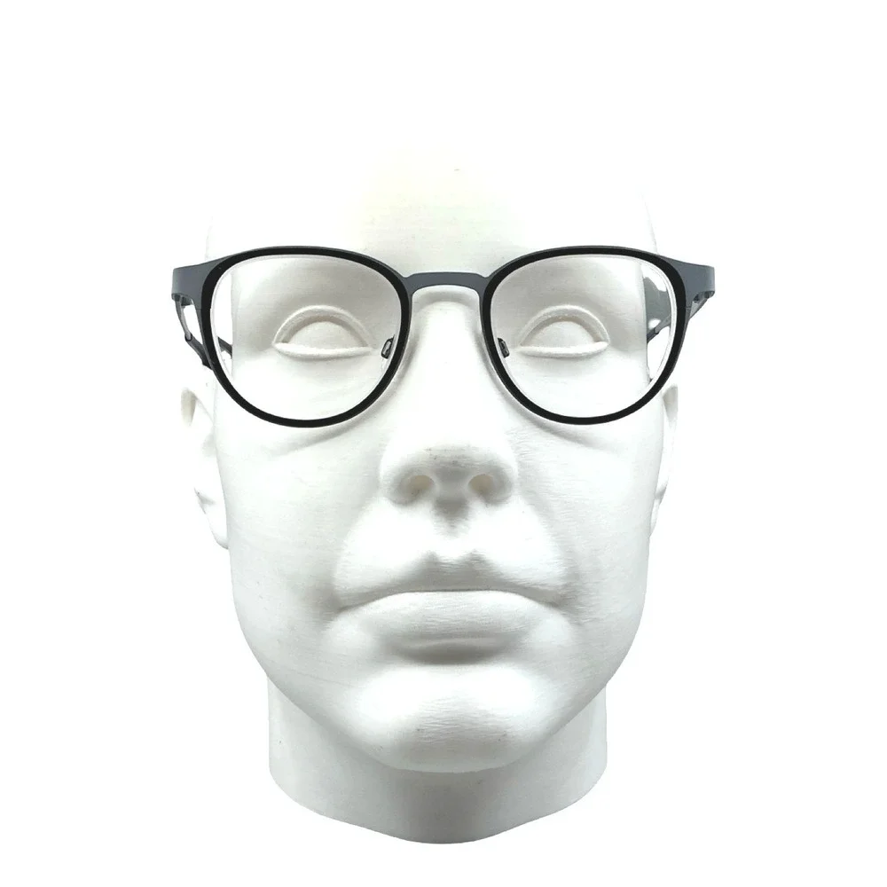 Bevel Rosa 8532 BGDB Eyeglasses Black Silver Round Frames Japan 47-21